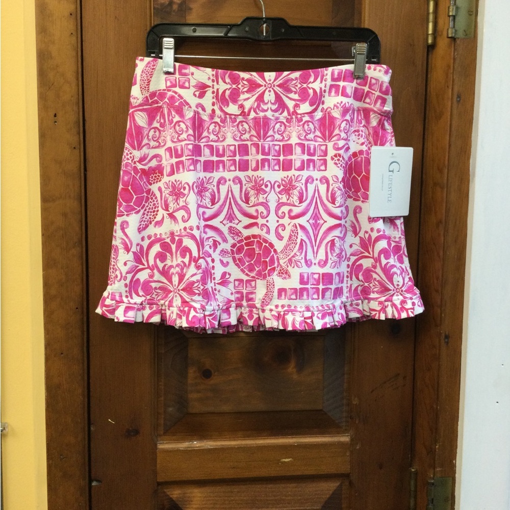 G LIFESTYLE/GOTTEX SKORT, NWT, SIZE LARGE